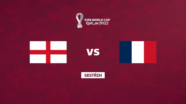 Sestřih utkání Anglie - Francie