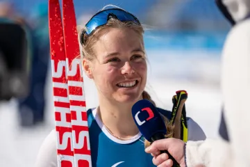 Parabiatlonistka Carina Edlingerová