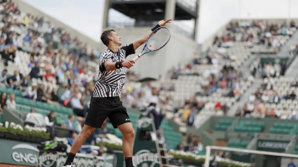 Tomáš Berdych na French Open