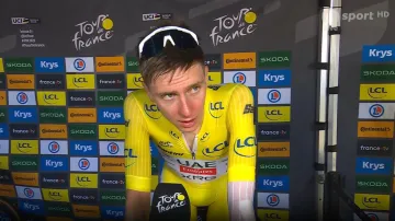 Pogačar: Jel jsem na pocit, bez týmového rádia