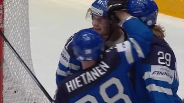 Gól v utkání Slovensko - Finsko: Laine - 0:5 (60. min)