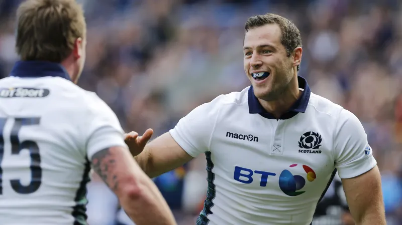 Radost ragbistů Skotska