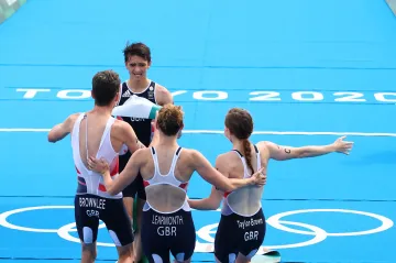 Britská smíšená štafeta olympijských šampionů