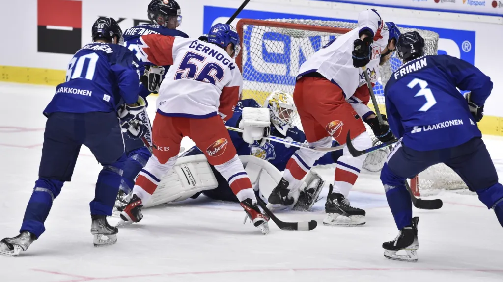 Utkání Česko - Finsko