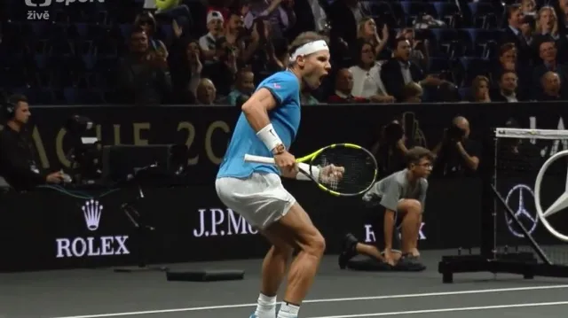 Neuvěřitelný úder Nadala v zápase proti Sockovi