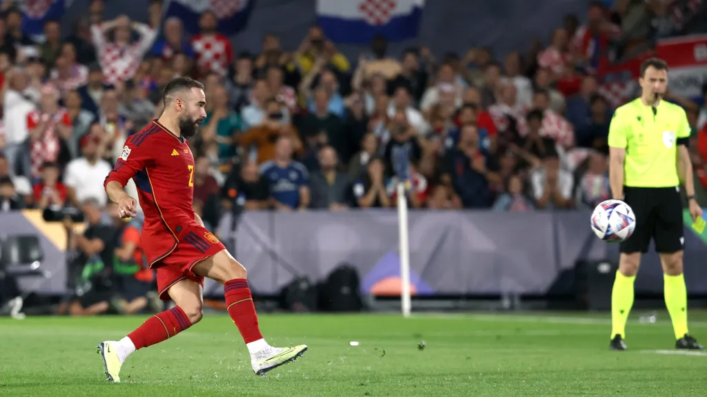 Dani Carvajal v akci