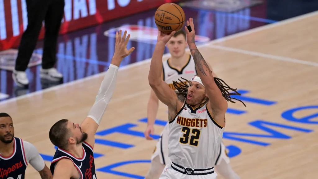 Aaron Gordon v zápase proti Los Angeles Clippers