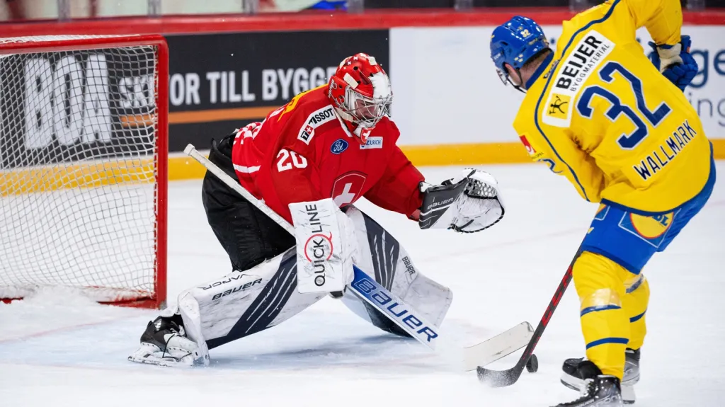 Utkání Švédsko - Švýcarsko