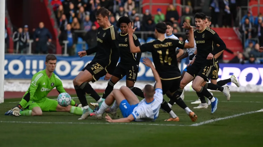 Utkání Sparta – Baník