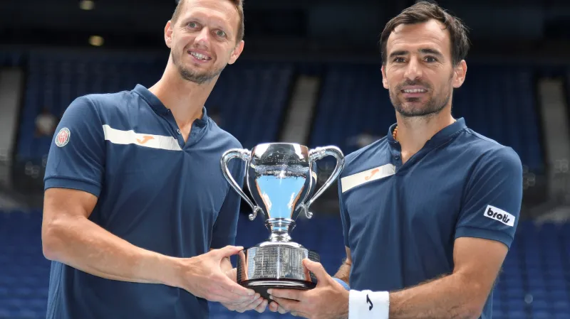 Debloví vítězové Australian Open Polášek a Dodig