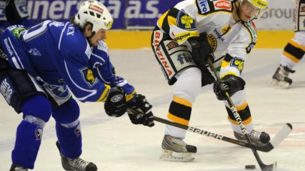 Utkání HC Benzina Litvínov - HC Plzeň 1929