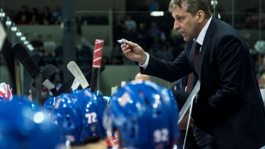 Josef Jandač na lavičce české reprezentace