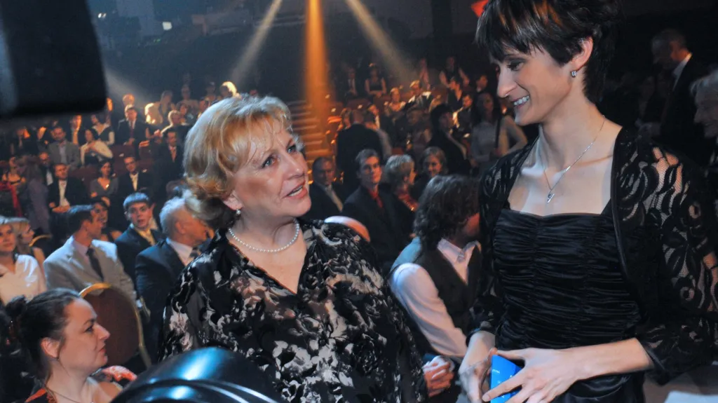 Věra Čáslavská a Martina Sáblíková