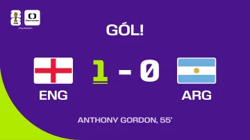 Skóre 2. semifinále otevřel Gordon a poslal Anglii do vedení