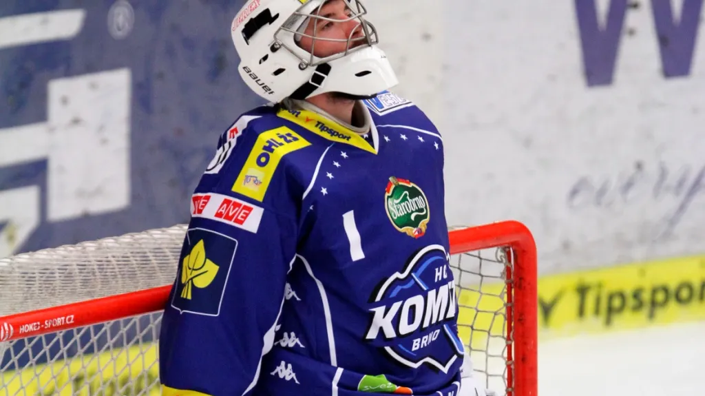 Brankář Komety Brno Marek Čiliak