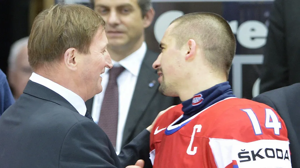 Tomáš Plekanec s Aloisem Hadamczikem
