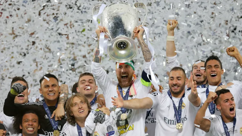 Fotbalisté Realu Madrid slaví další triumf v Lize mistrů