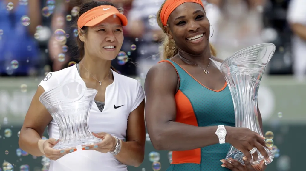 Li Na a Serena Williamsová