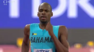 Finále běhu mužů na 400 metrů