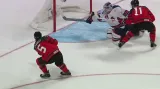Gól v utkání USA - Kanada: Chabot - 0:1 (5. min.)
