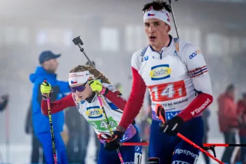 Markéta Davidová a Jonáš Mareček