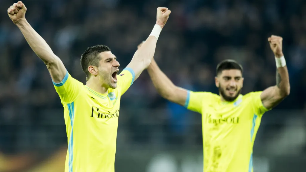 Radost hráčů Gentu