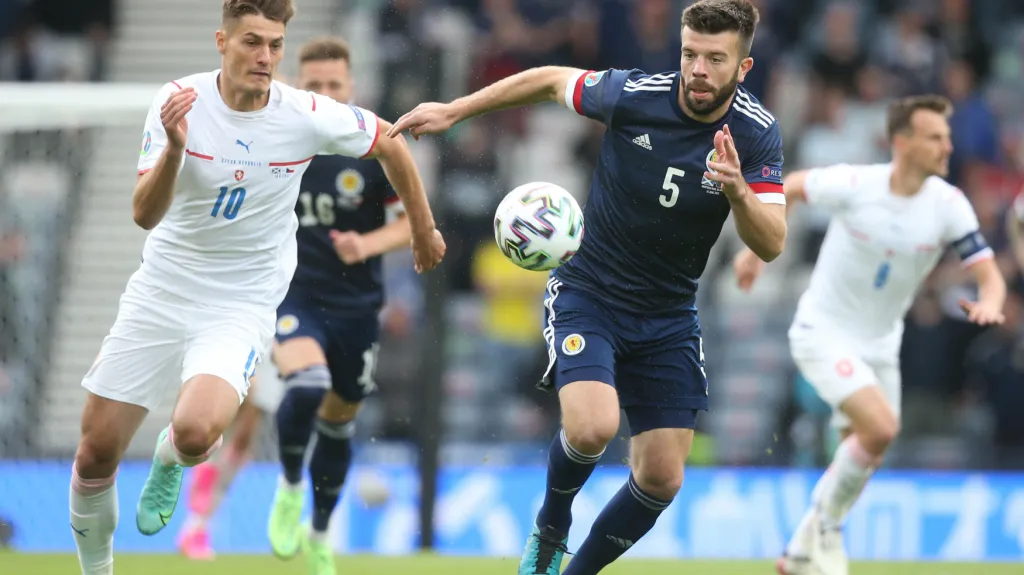 Utkání Skotsko - Česko