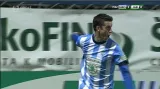 Gól v utkání Mladá Boleslav - Jablonec: Zahustel - 1:0 (8. min.)