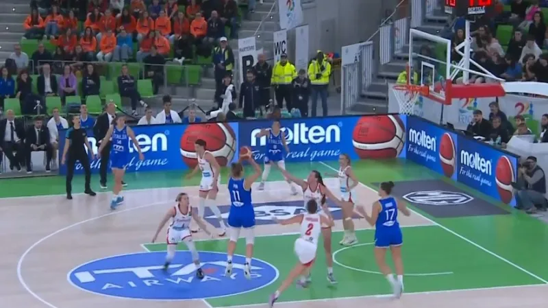 Sestřih utkání Itálie – Česko