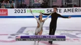 Volný tanec Madison Chockové a Evana Batese na Americké brusli