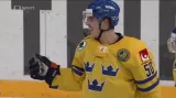 Gól v utkání Finsko - Švédsko: Erixon - 2:3 (62. min.)