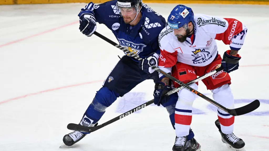 Milan Gulaš v utkaní proti Finsku