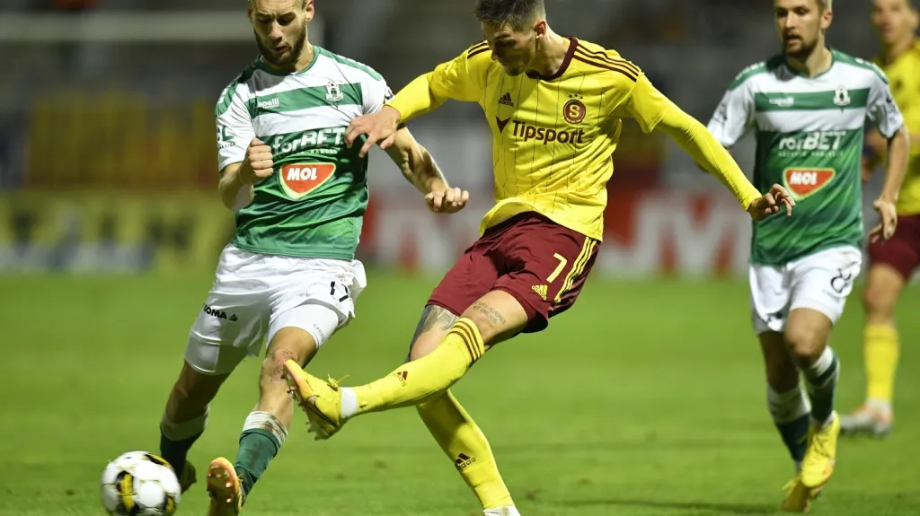 Utkání Jablonec - Sparta