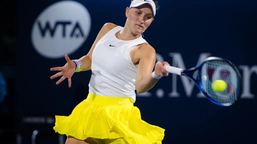 Tenistka Markéta Vondroušová