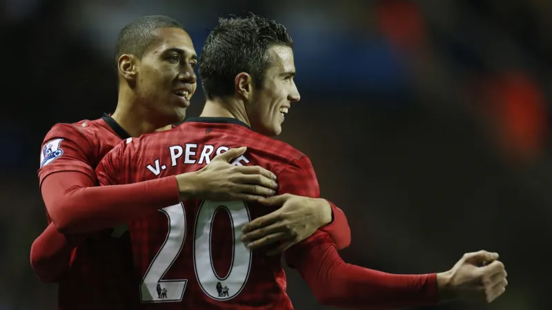 Slavící Robin van Persie