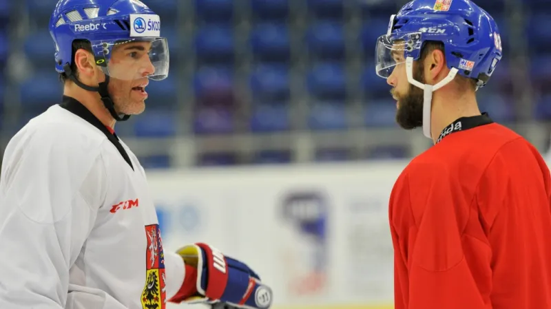 Růžička: Jágr bude proti Finům hrát s Kovářem a Vondrkou