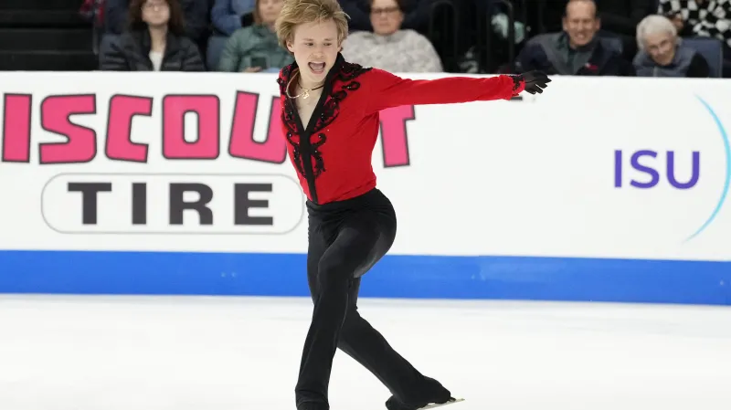 Ilia Malinin a jeho krátký program na Americké brusli