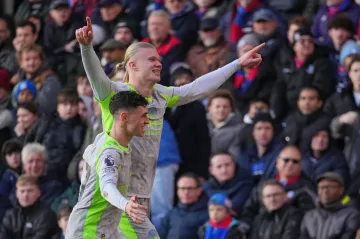 Phil Foden a Erling Haaland