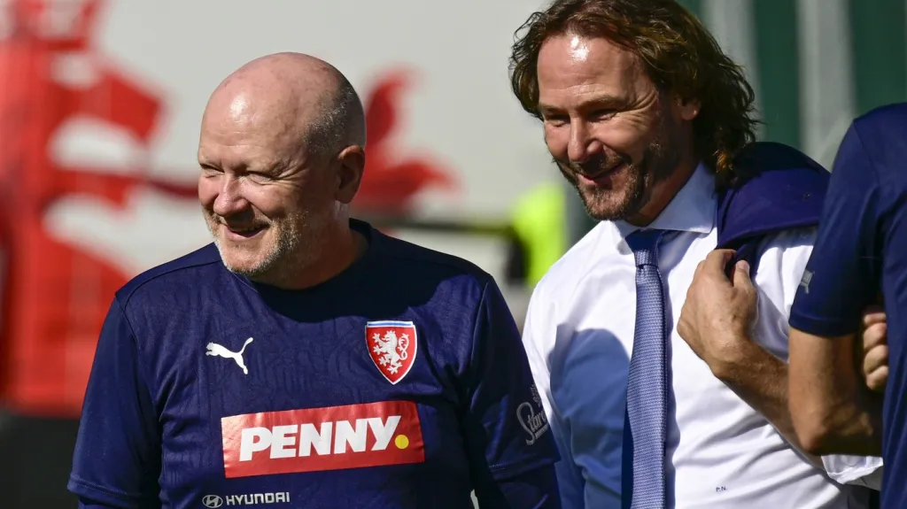 Ivan Hašek a Pavel Nedvěd