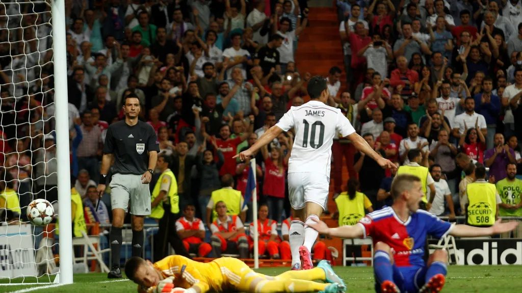 Utkání Real Madrid - FC Basilej