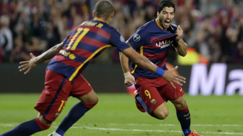 Radost Luise Suáreze a Neymara