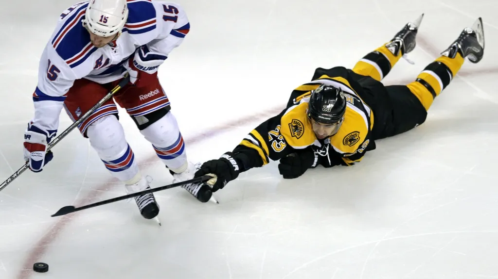 Utkání Boston - NY Rangers