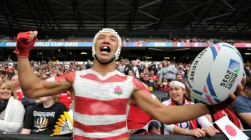 Fanoušci na MS v ragby