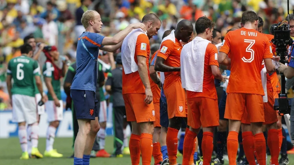 Nizozemci při občerstvovací pauze