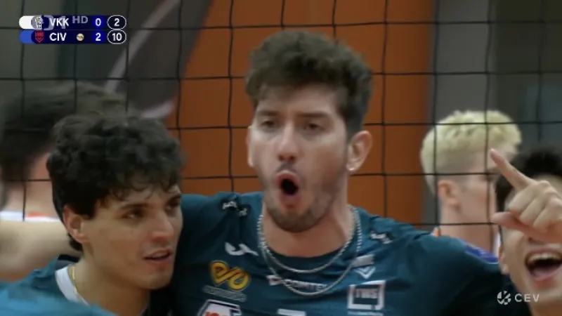 Sestřih utkání Karlovarsko – Civitanova