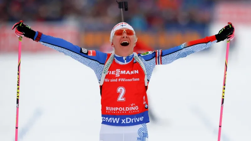 Kaisa Mäkäräinenová slaví v Ruhpoldingu první vítězství v této sezoně