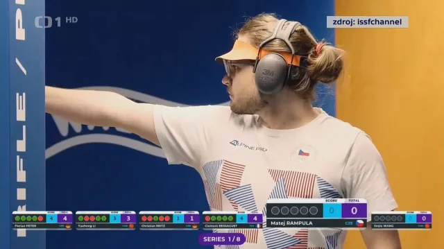 Střelec Rampula je blízko olympijské účasti