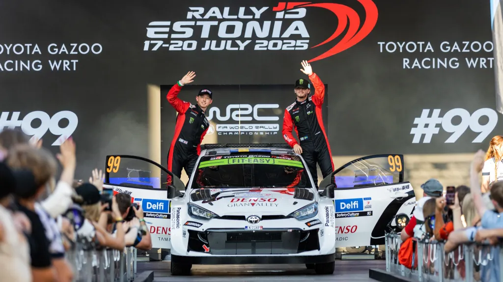 Estonskou rallye vyhráli Oliver Solberg a Elliott Edmondson