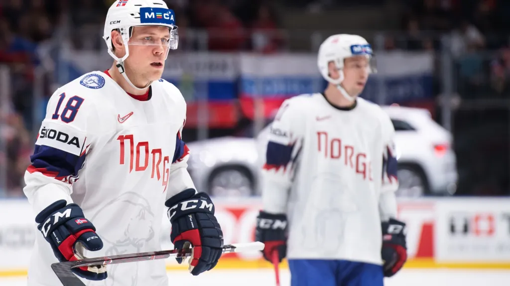 Norský útočník Tobias Lindström na MS