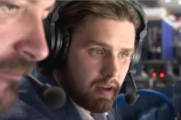 Brankář Bartošák si proti Italům zkusil roli komentátora